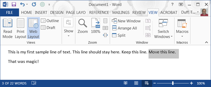 Did you know about the “spike” function in Word? – One Minute Office Magic