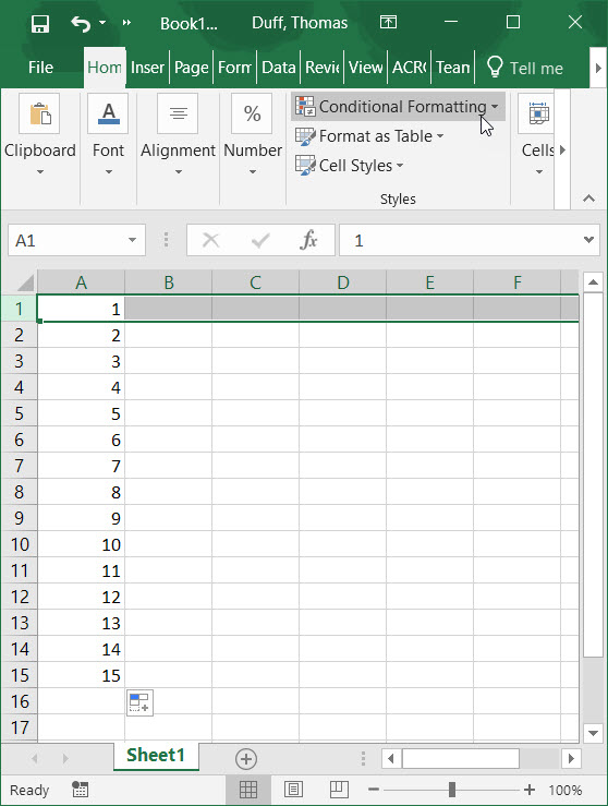Inserting multiple blank lines in an Excel spreadsheet – One Minute ...