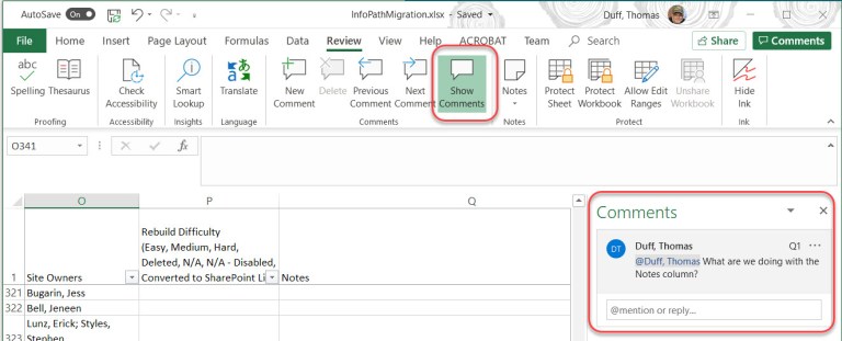 Powerpoint Comment Email Notification Getting notifications when adding comments to an Office file – One ...