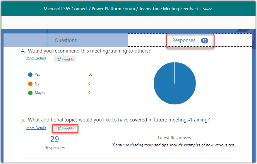 Word Clouds in Microsoft Forms One Minute Office Magic