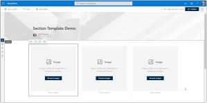 Using Section Template on Microsoft SharePoint Online pages – One ...