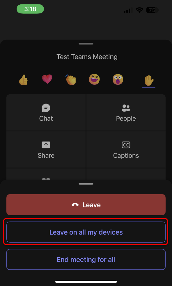 Leave a Microsoft Teams meeting on all your devices One Minute Office