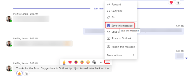 Saving messages in Microsoft Teams – One Minute Office Magic