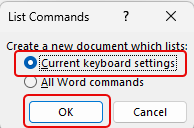 Getting all the keyboard shortcuts for Microsoft Word – One Minute ...