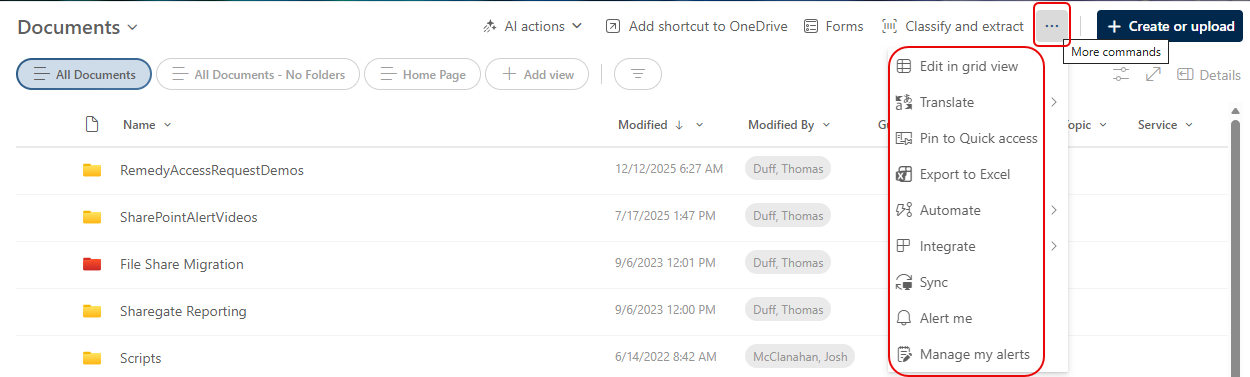 New user interface for SharePoint document libraries – One Minute ...